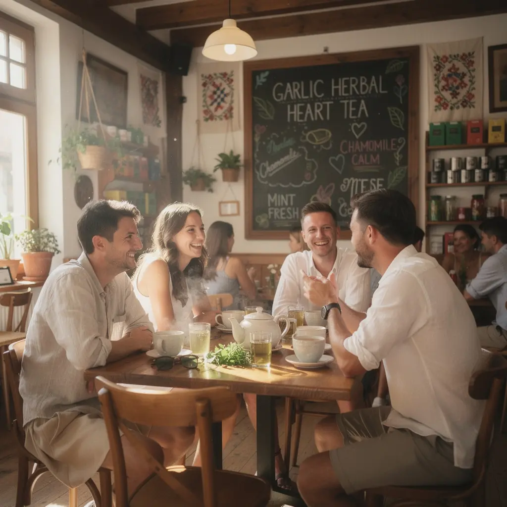 Pogled na srce u obliku lišća, predstavljajući prirodnu podršku cirkulaciji.